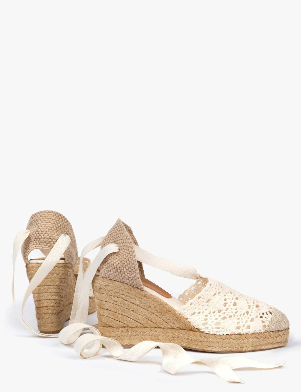 High Valenciana Lace Espadrille