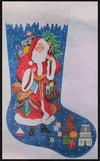 Victorian Santa Stocking