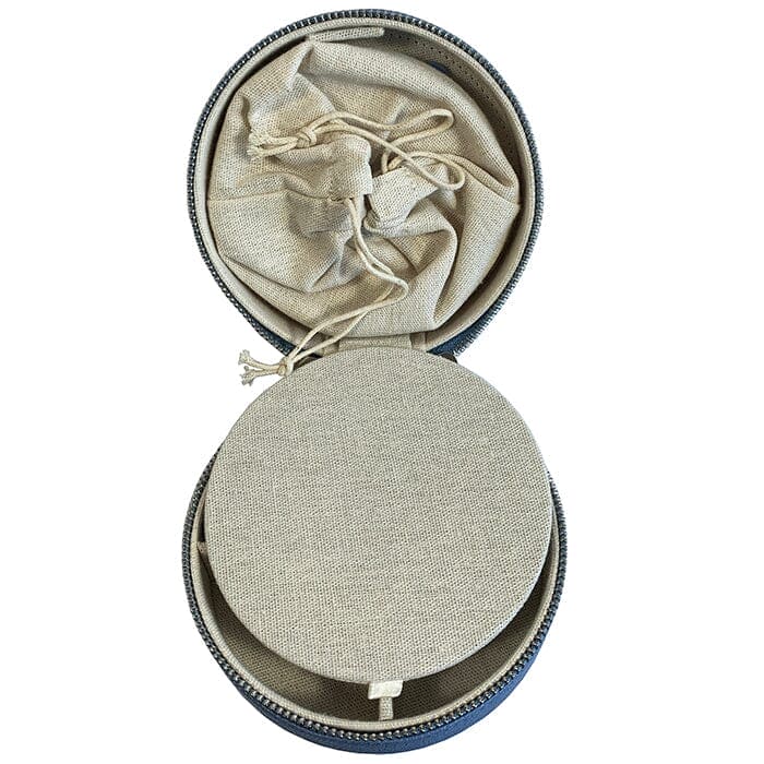 5" Round Self Finishing Jewelry box