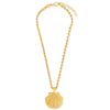 Natalia Oversized Shell Pendant Necklace