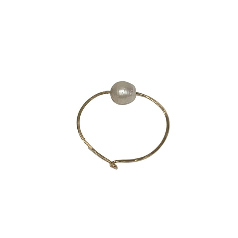 Single Baroque Pearl Bangle