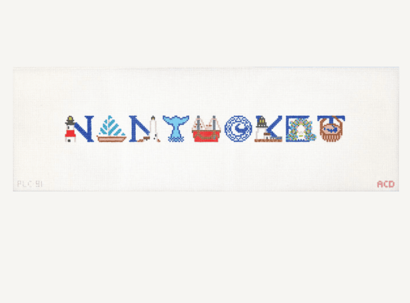 Nantucket Symbols Canvas