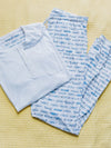 Men's "Tuck'd In" Pajamas - Blue