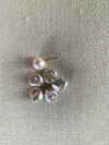 Keshi Flower Jacket & Stud Earrings