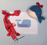 Nantucket Whale Ornament