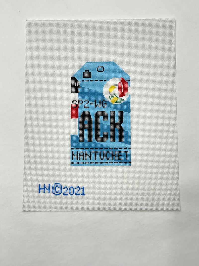 Luggage Tag Canvas