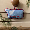 Nantucket Whale Ornament