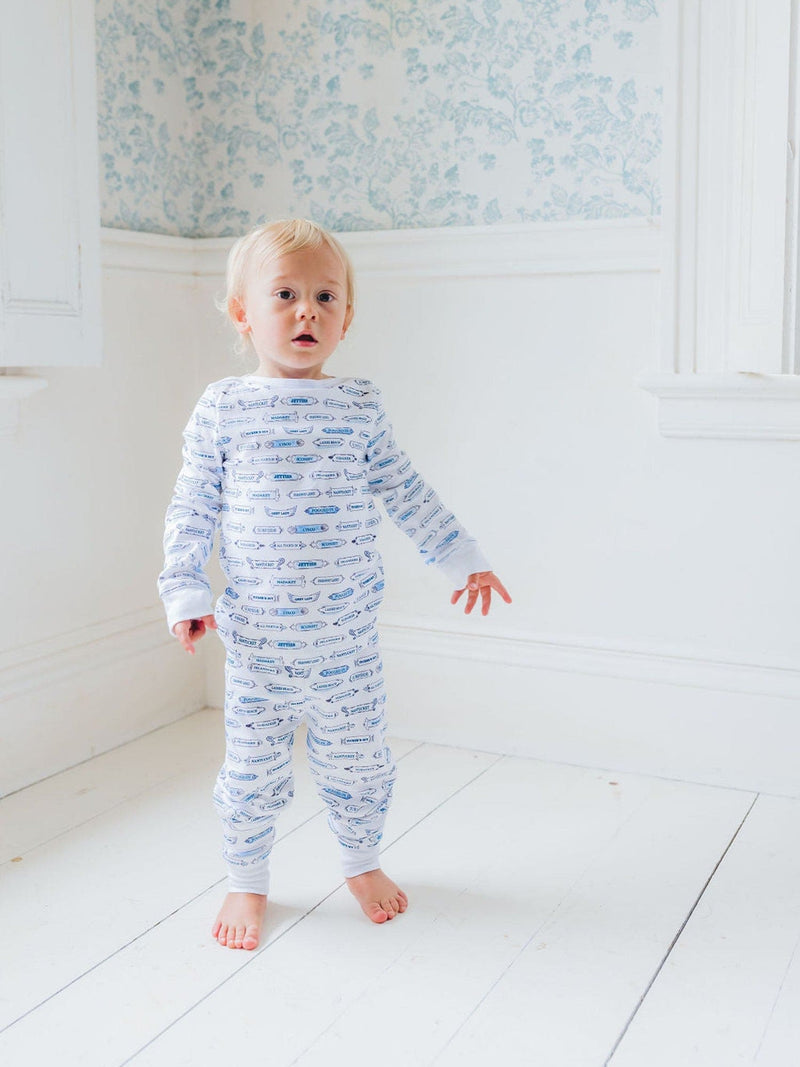 Kids "Tuck'd In" Pajama  - Blue