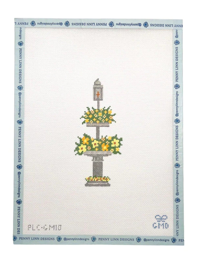 Daffy Fountain Canvas