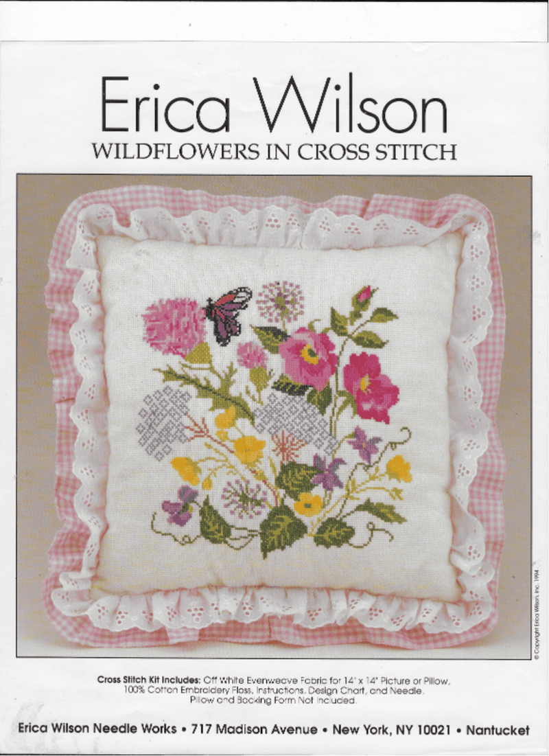 Nantucket Wildflowers Cross Stitch