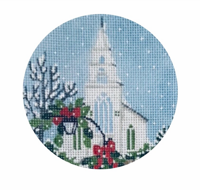 First Congregational Church 4" Round