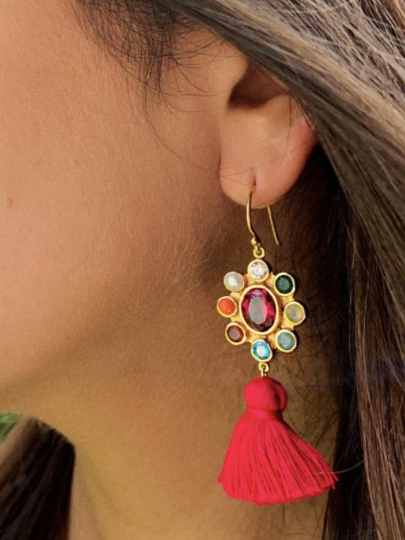 April Tassel Earrings