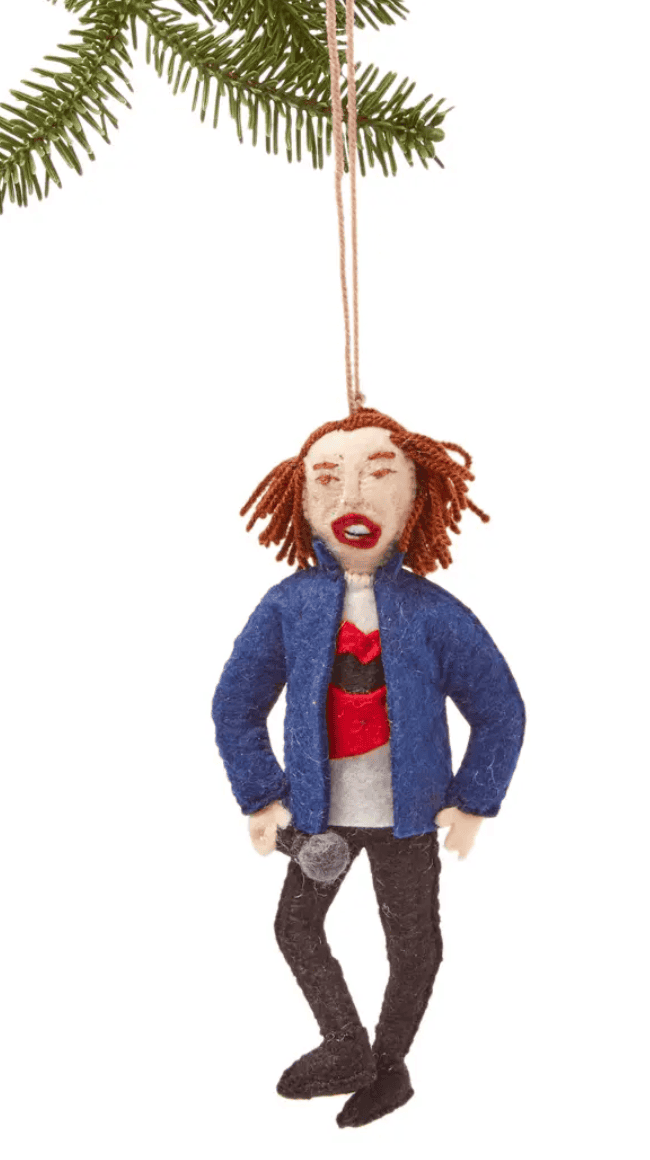 Mick Jagger - Rock Star Felt Ornament