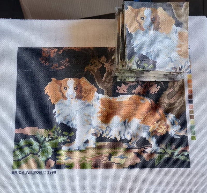 King Charles Spaniel Needlepoint